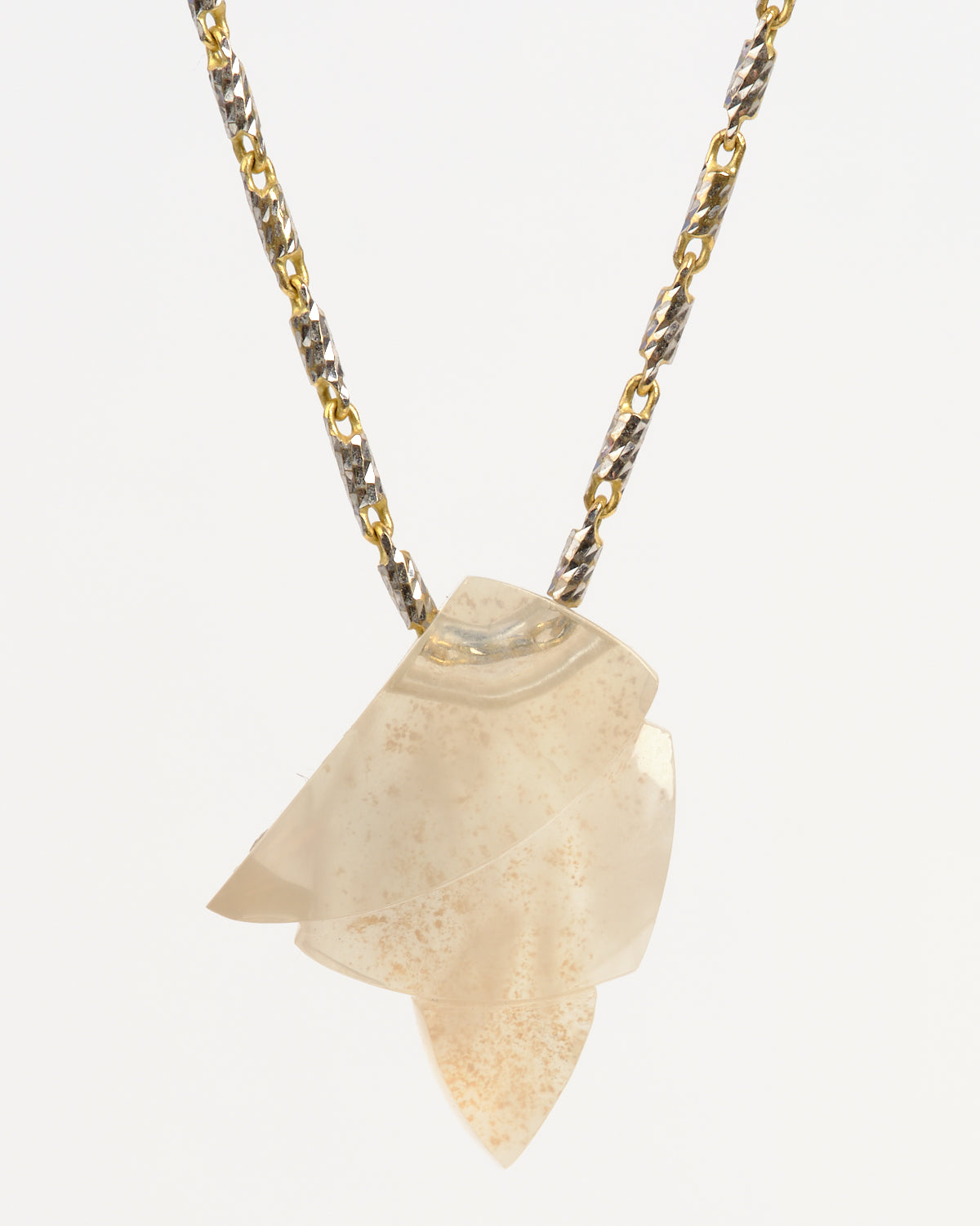 Citrine Carved Pendant