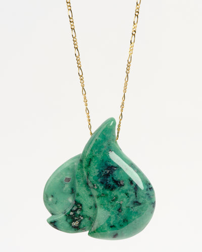 Variscite Carved Pendant