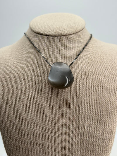 Black Moonstone Pendant