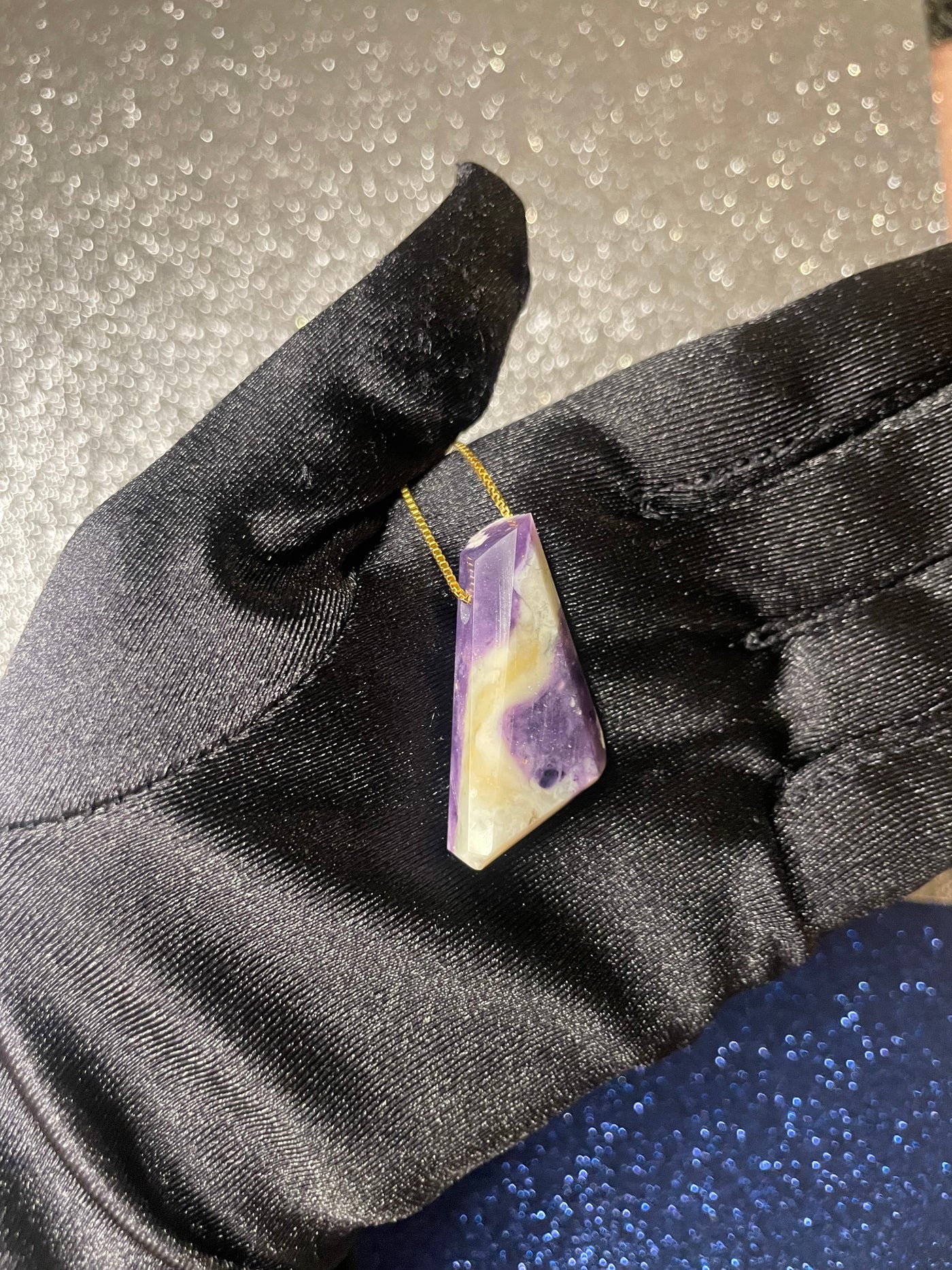 Morado Opal (Opalized Fluorite) Pendant