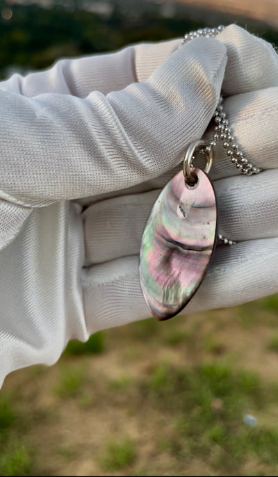 Black Abalone Pendant