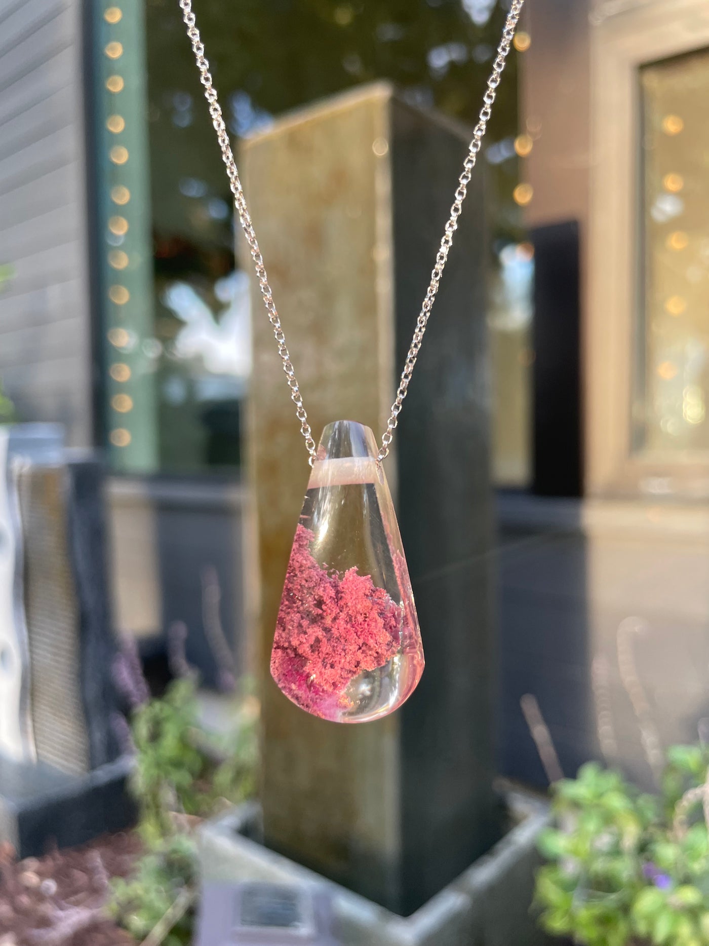 Enhanced Garden Quartz Pendant
