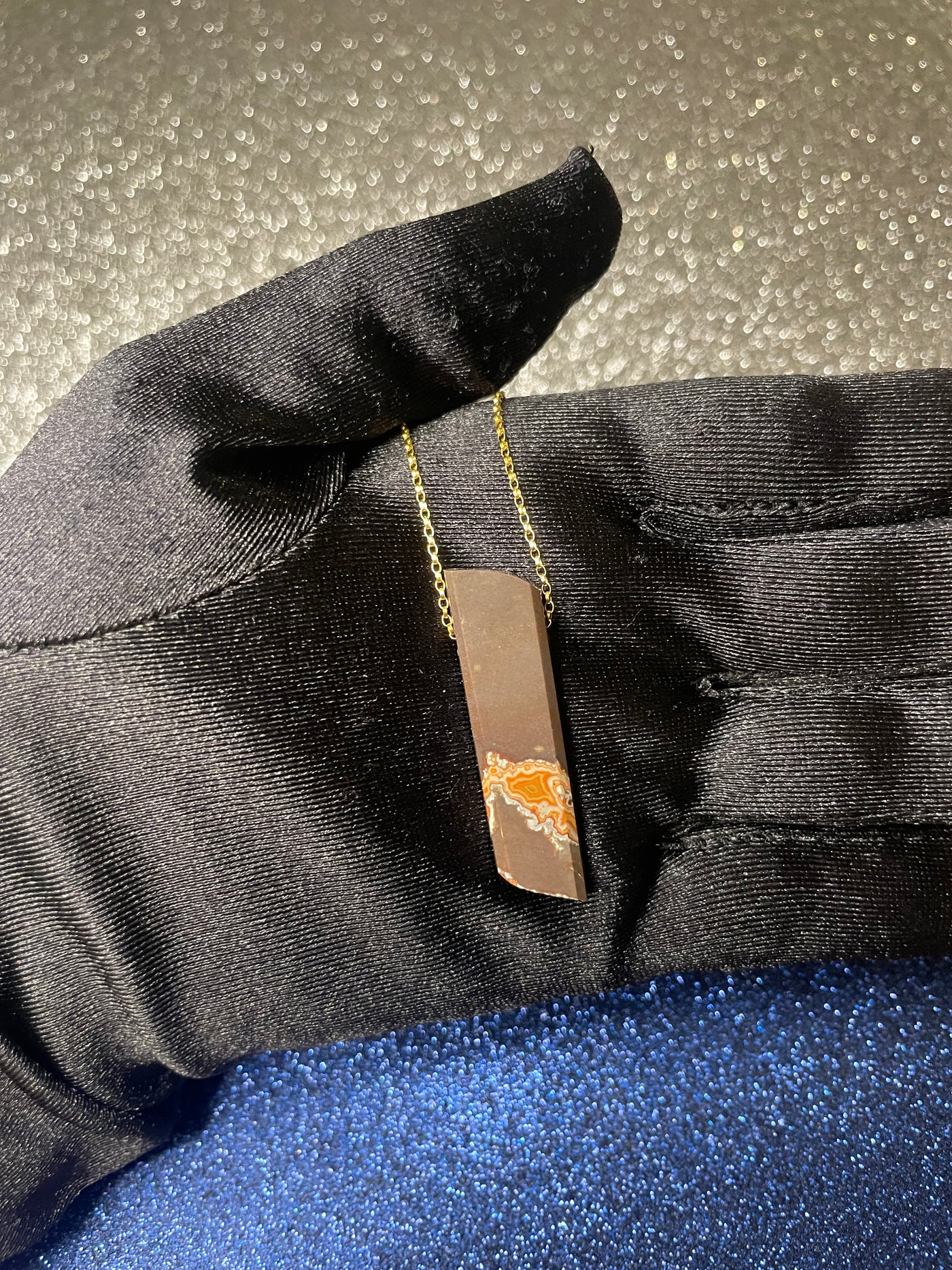 Dryhead Agate Pendant