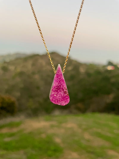 Cobalto Calcite Pendant