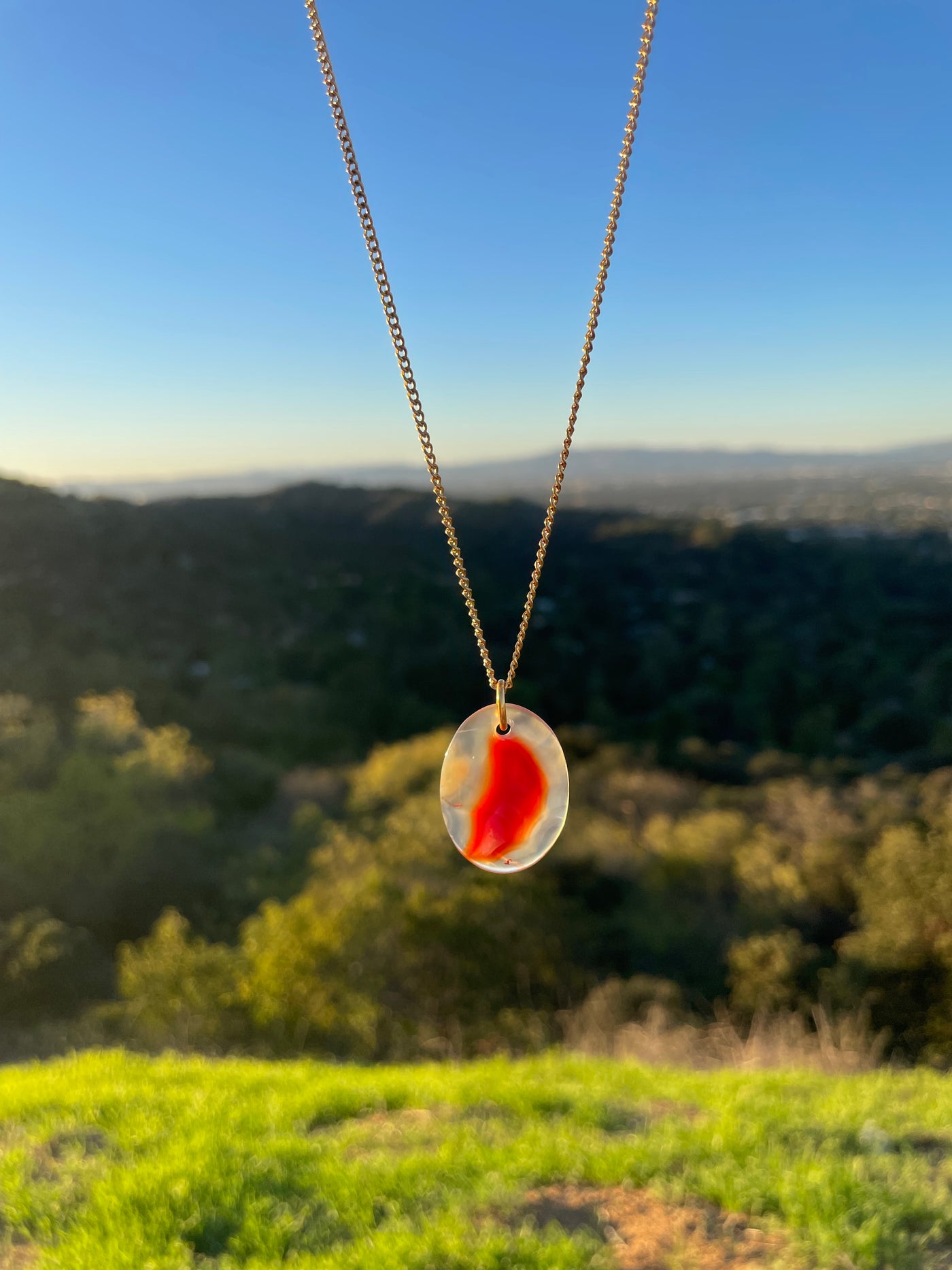 Banded Agate Pendant