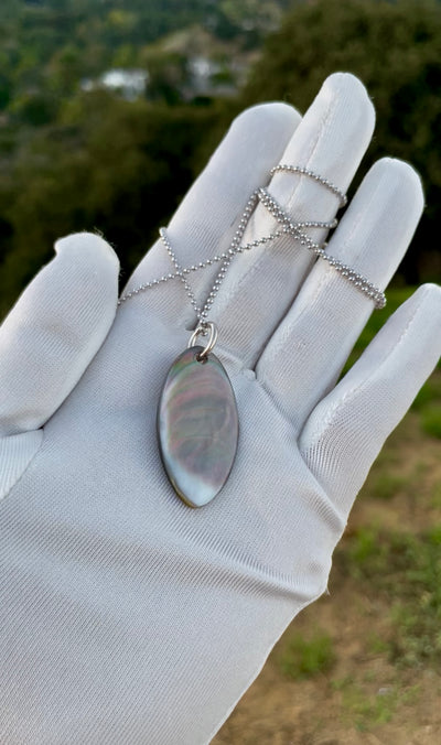 Black Abalone Pendant