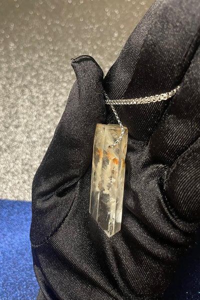 Included Quartz Pendant