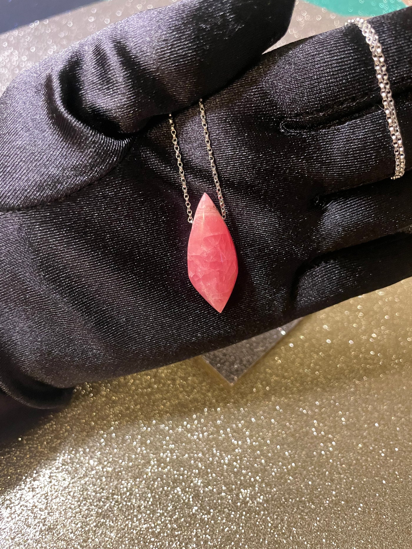Rhodochrosite Pendant