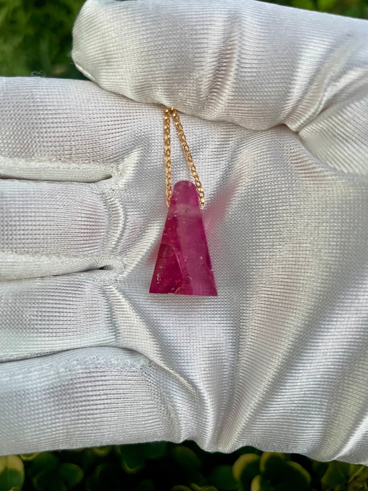 Multicolor Tourmaline Pendant