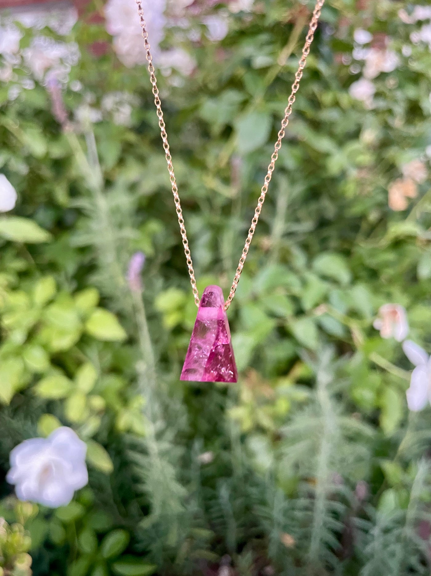Multicolor Tourmaline Pendant