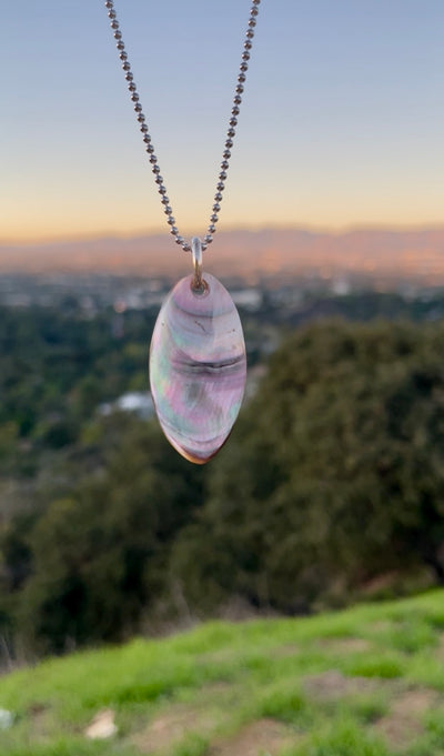 Black Abalone Pendant