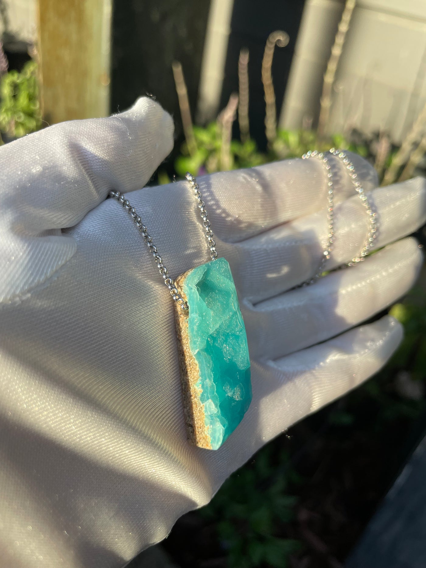 Smithsonite Pendant