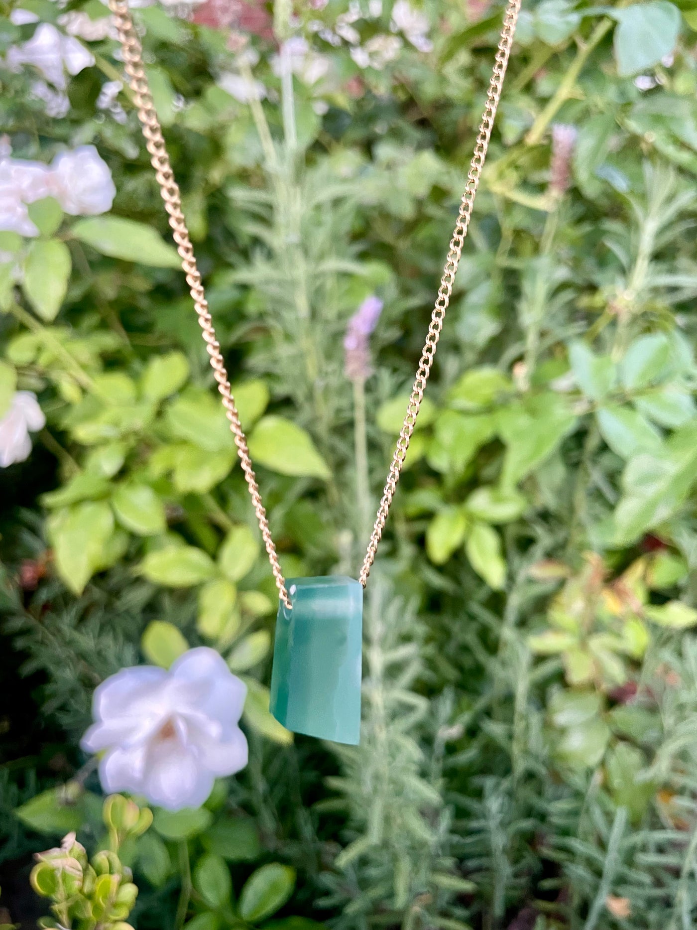 Chrome Chalcedony Pendant