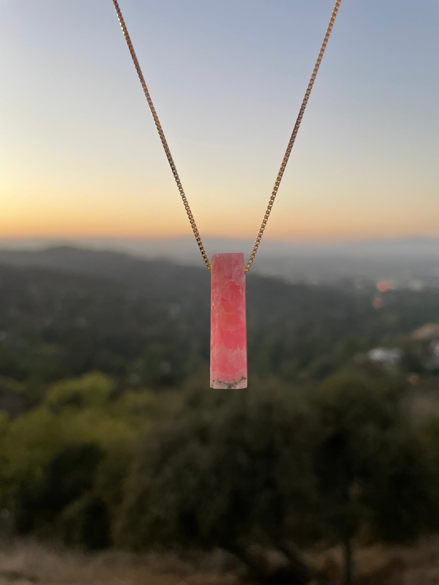 Rhodochrosite Pendant