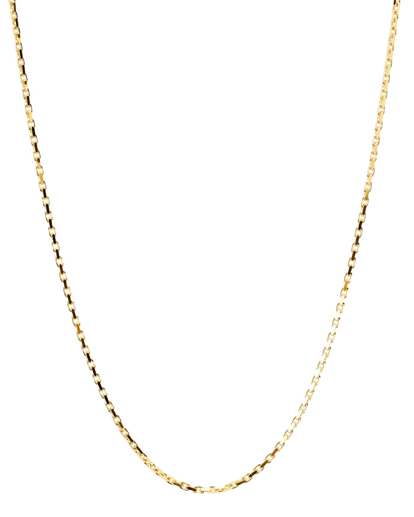 14k Fancy Yellow Gold Link Chain