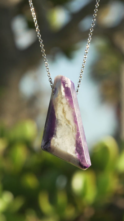 Morado Opal (Opalized Fluorite) Pendant