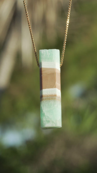 Aragonite Pendant