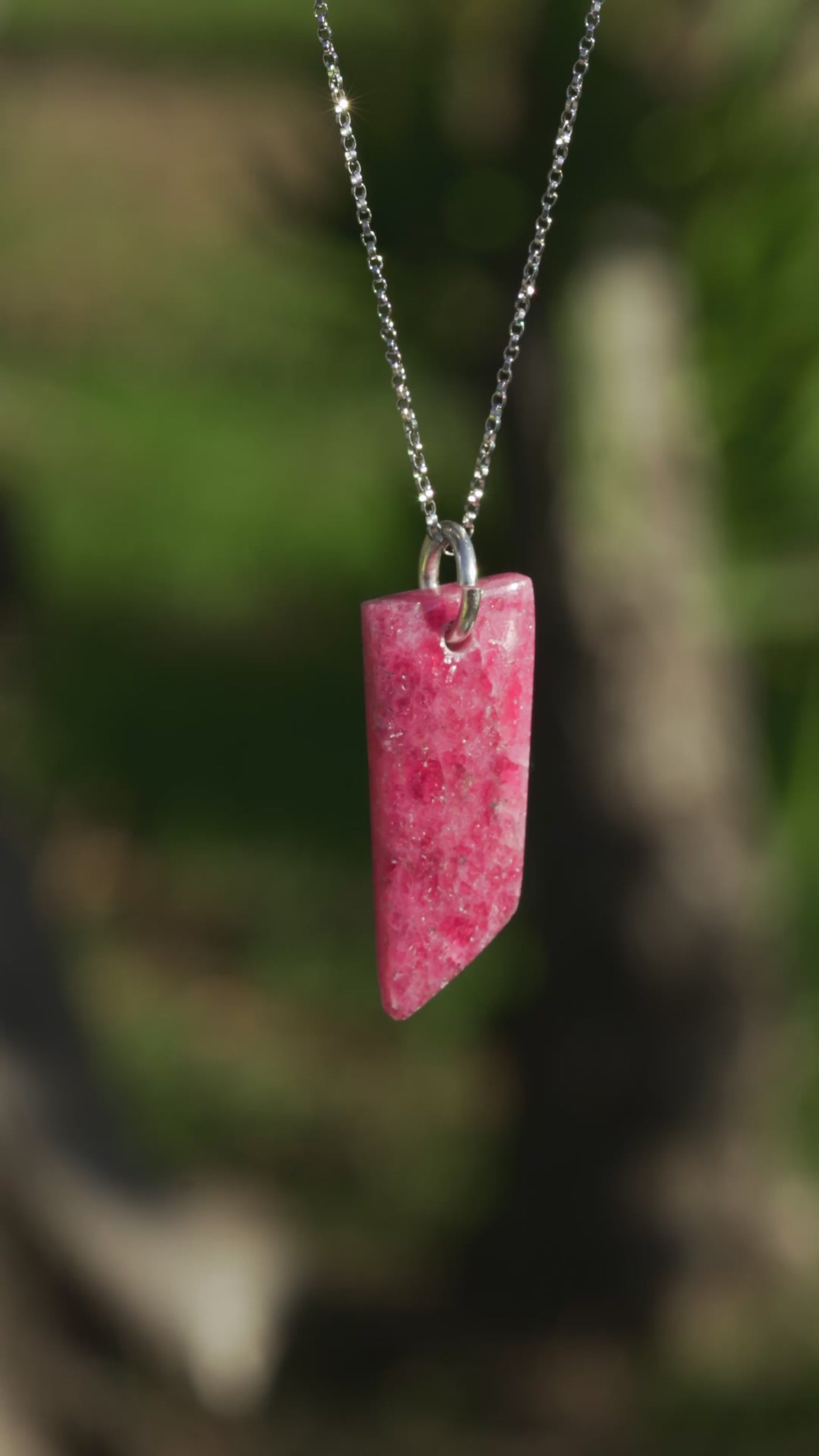 Rhodonite Pendant