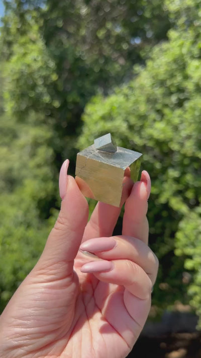 Pyrite Cube