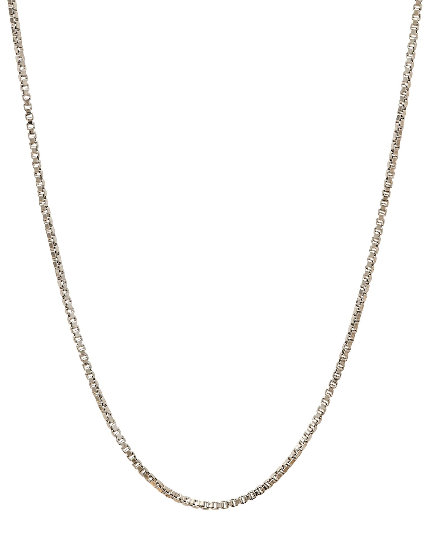 Sterling Silver Box Chain