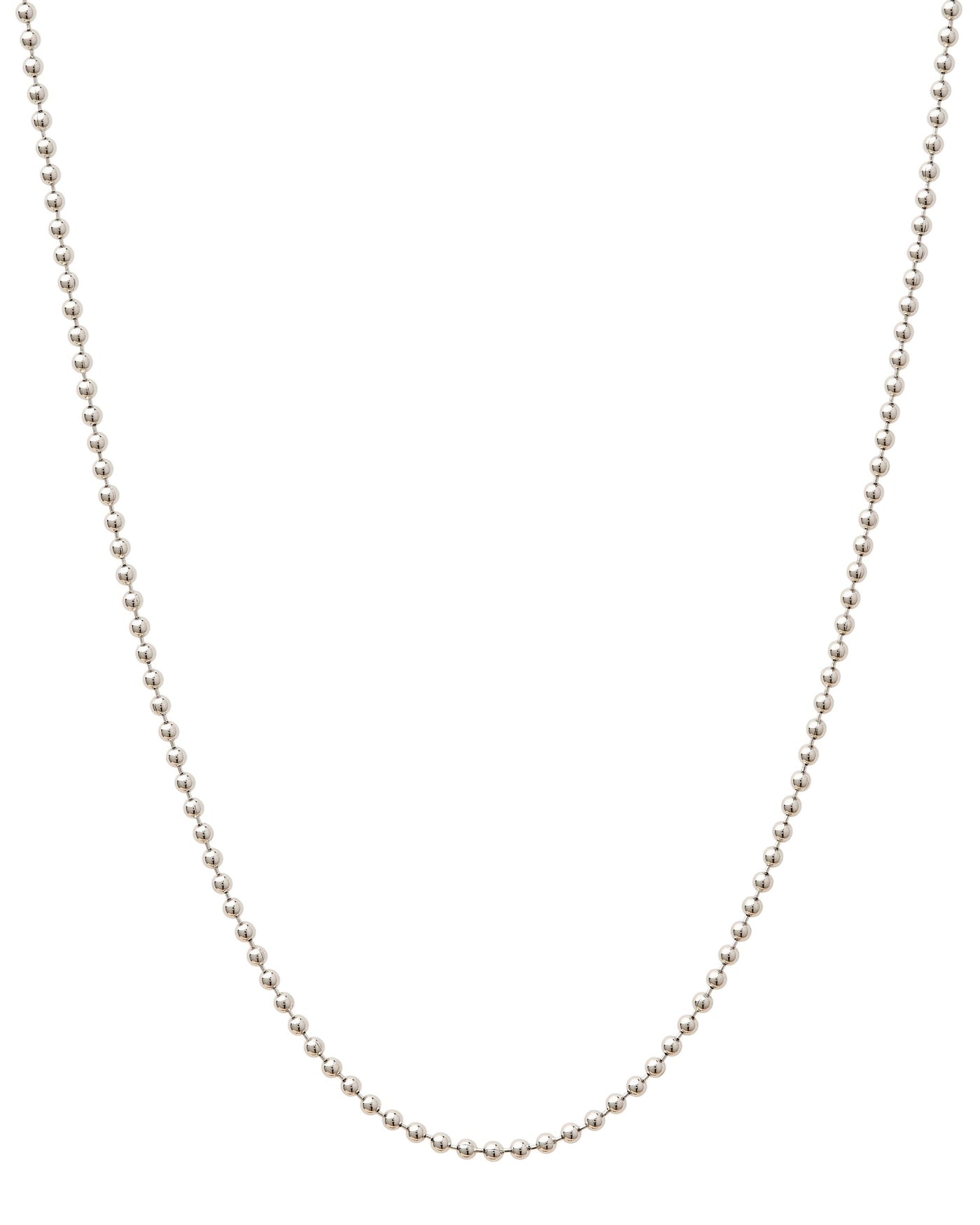 Sterling Silver Bead Chain