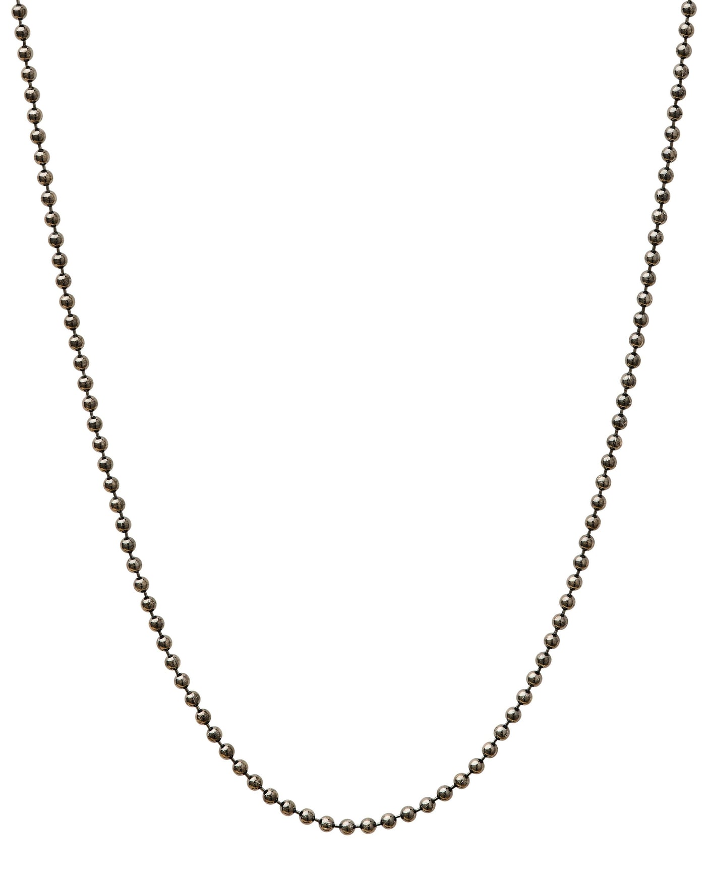 Gunmetal Bead Chain