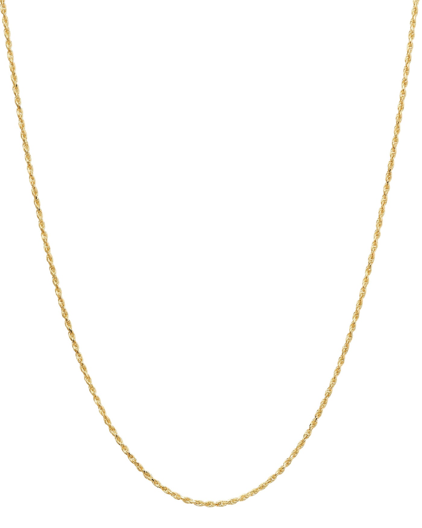 14k Yellow Gold Rope Chain