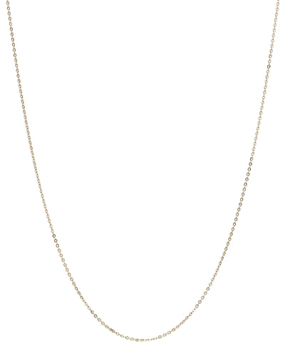 14k White Gold Rolo Chain