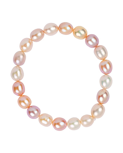Mixed Color Freshwater Pearl Bracelet